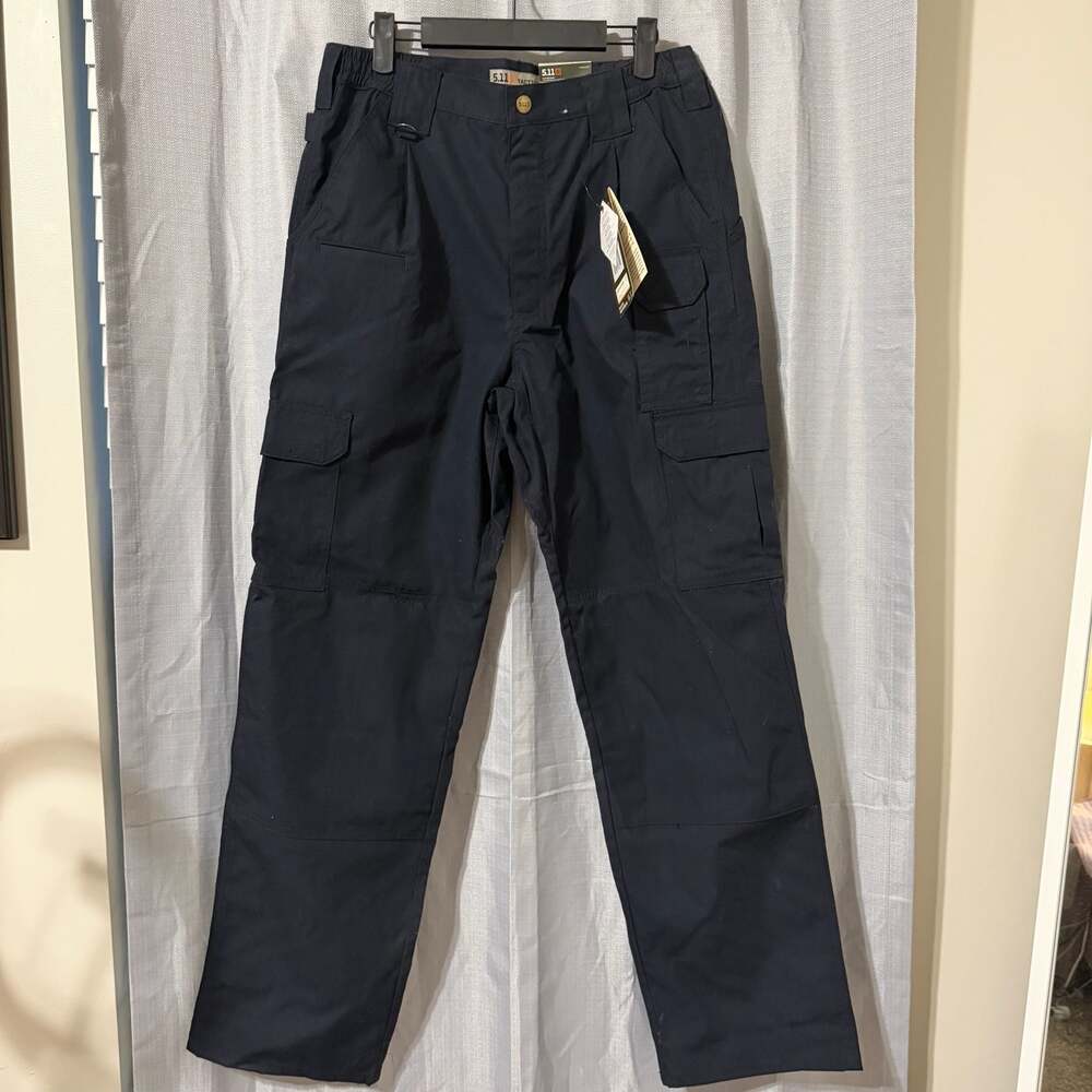 5.11 Tactical Taclite Pro Ripstop Pants Men 32x32 Dark Navy Cargo Pockets